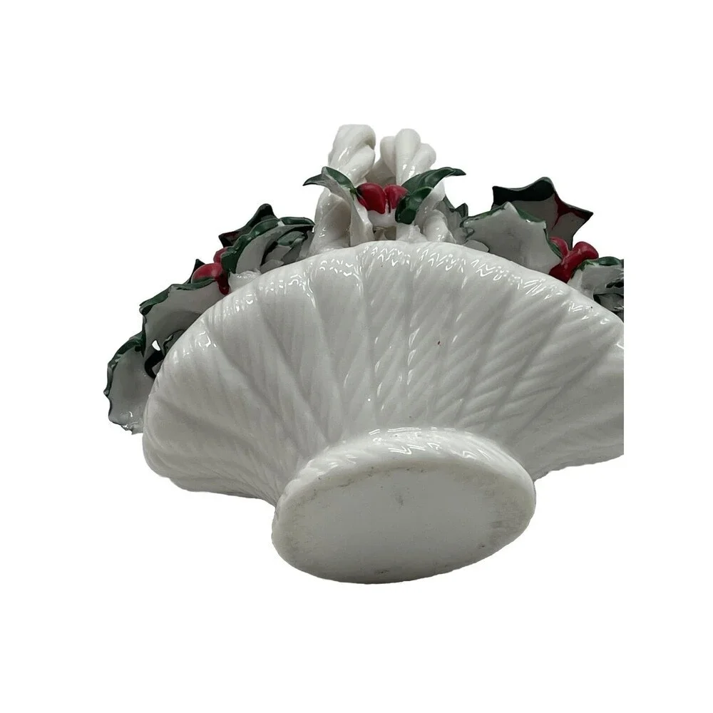 Hermitage Pottery ceramic basket